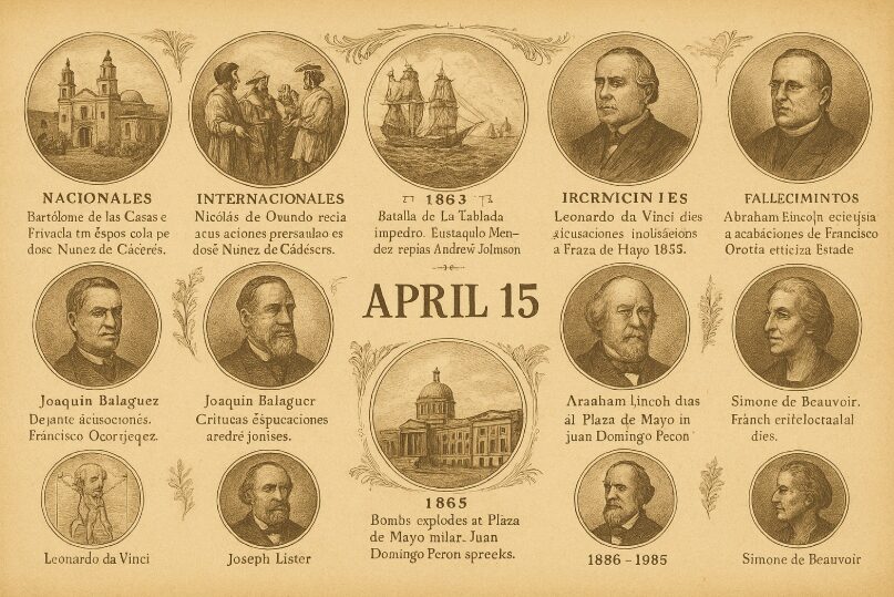 April 15th Anniversaries | De Último Minuto English
