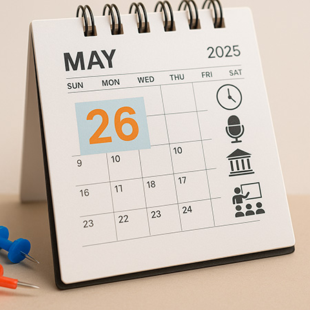 Daily Agenda: Monday, May 26, 2025 | De Último Minuto English