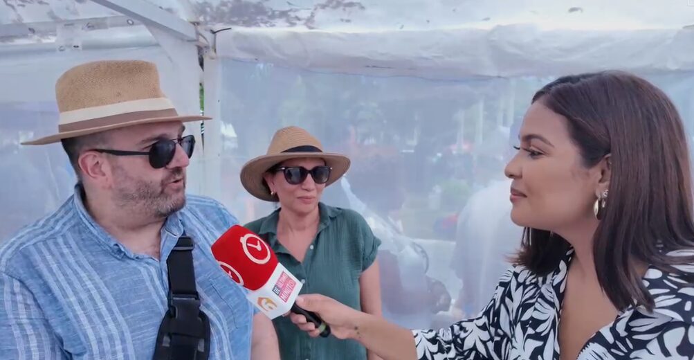 Dominicans abroad and tourists enjoy the Mango Fair 2025 in Baní | De Último Minuto English