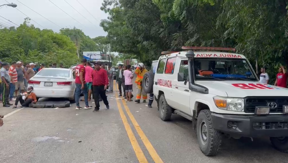 Serious accident in La Guama, SFM, leaves eleven injured, including a child | De Último Minuto English