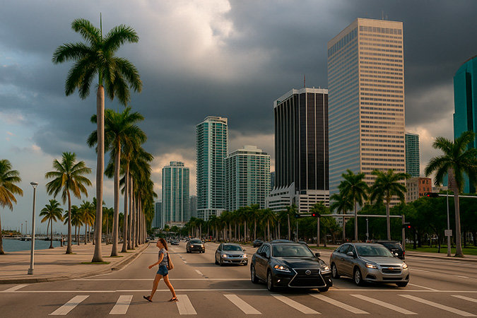 Weather forecast in Miami today, June 22, 2025: humid heat and electrical storms in the afternoon | De Último Minuto English
