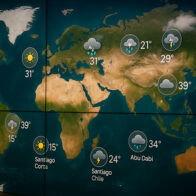 Weather forecast today, June 24, 2025, in the world's major capitals | De Último Minuto English