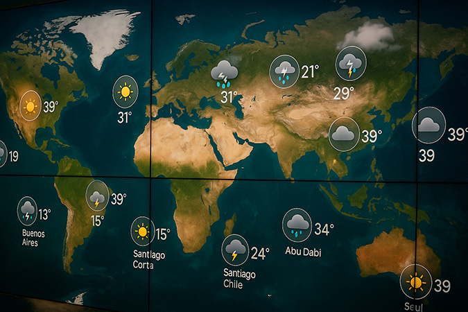 Weather forecast today, June 24, 2025, in the world's major capitals | De Último Minuto English