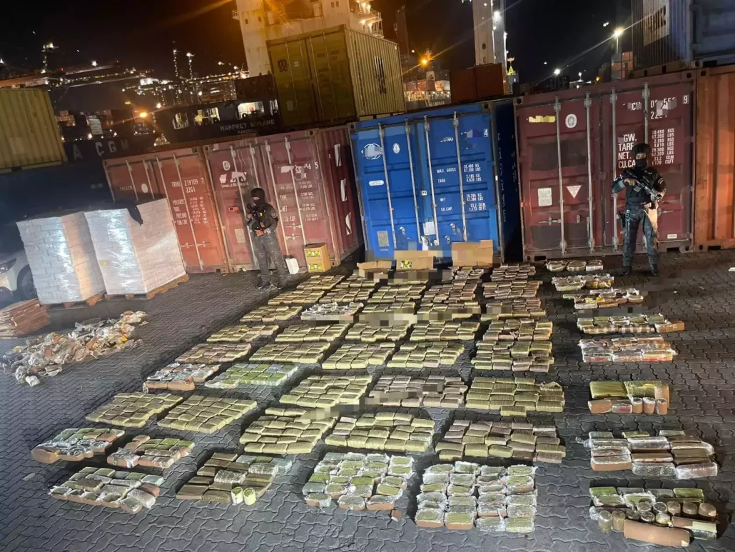33 kilos of cocaine seized in container with fruit leaving Costa Rica for Belgium | De Último Minuto English