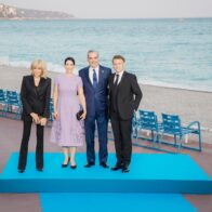 Abinader and First Lady are received by President Macron and his wife at a Gala Dinner | De Último Minuto English