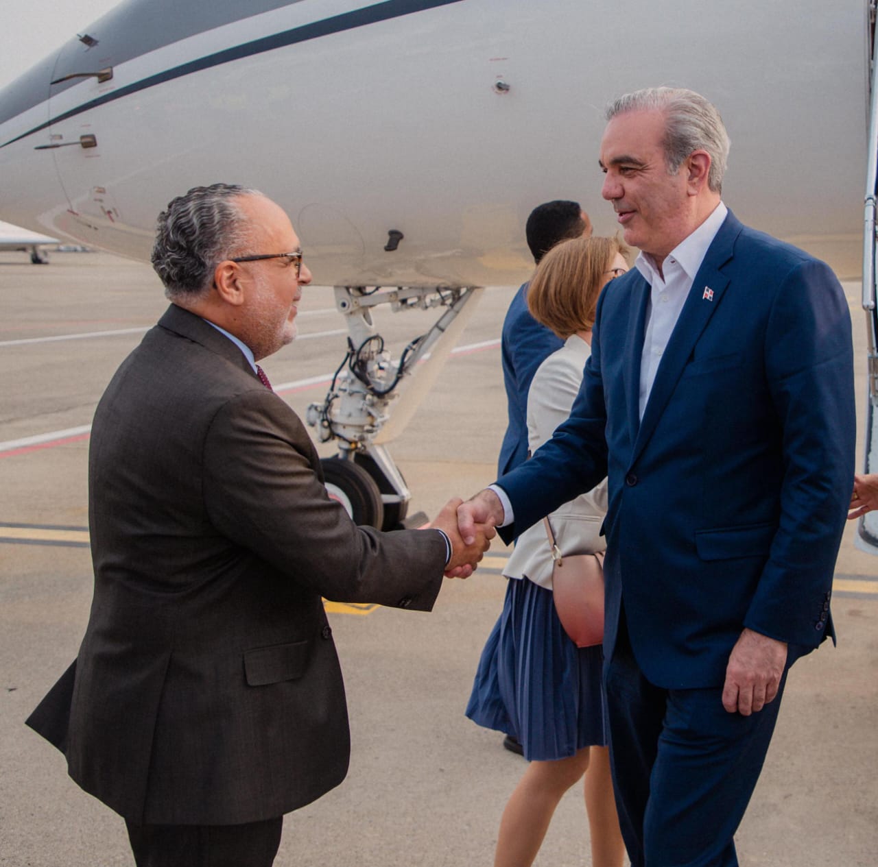 Abinader arrives in Geneva to participate in the Annual Forum of the World Coalition for Social Justice | De Último Minuto English