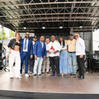 They recognize Santiago Matías Sr. for his contributions and for being a founding member of Esto No Es Radio | De Último Minuto English