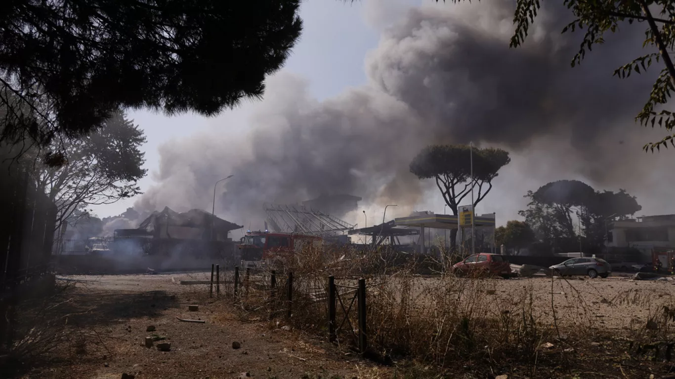 Gas station explodes in Rome, the blast is heard throughout the city: at least 21 injured | De Último Minuto English