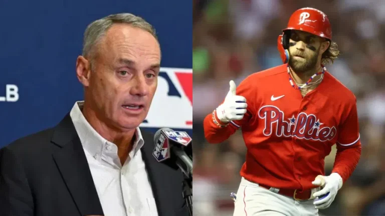 Bryce Harper confronts Rob Manfred over possible economic changes in MLB | De Último Minuto English