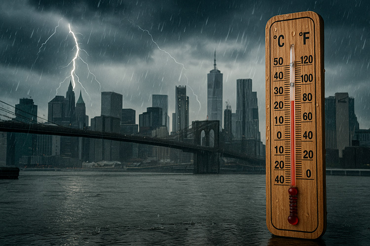 Weather forecast in New York today, July 10: cloudy day with intermittent thunderstorms | De Último Minuto English