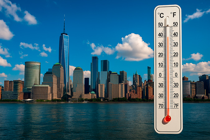 The weather in New York today, July 2, 2025: rainy morning and sunny afternoon with hot temperatures | De Último Minuto English