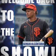 Sergio Alcántara returns to the Major Leagues with the San Francisco Giants | De Último Minuto English