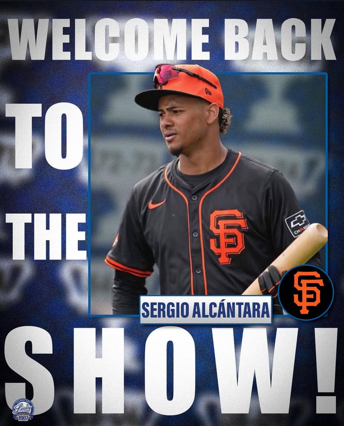 Sergio Alcántara returns to the Major Leagues with the San Francisco Giants | De Último Minuto English