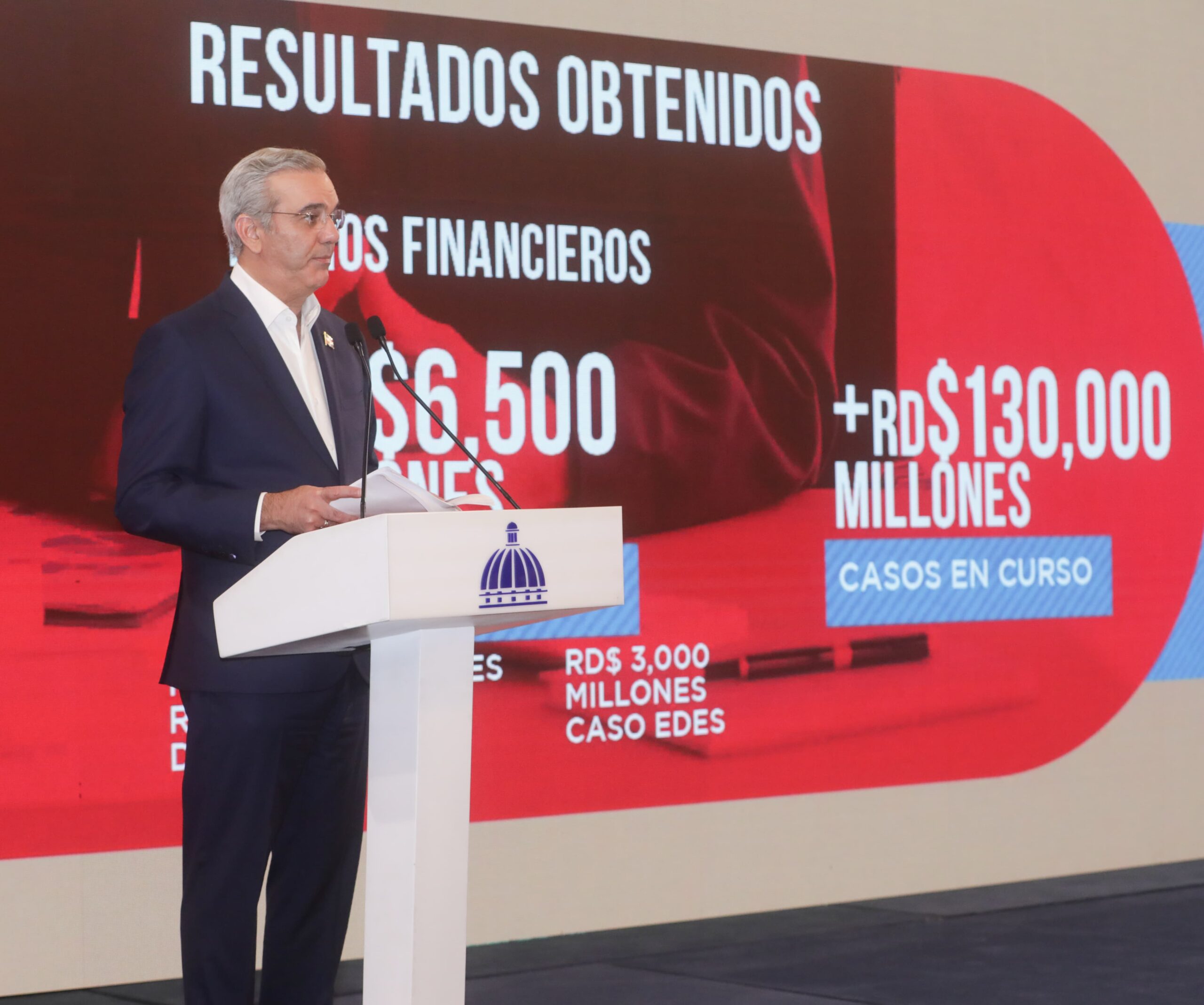 Government recovers RD$6,500 million and tracks RD$130 billion more in corruption cases | De Último Minuto English