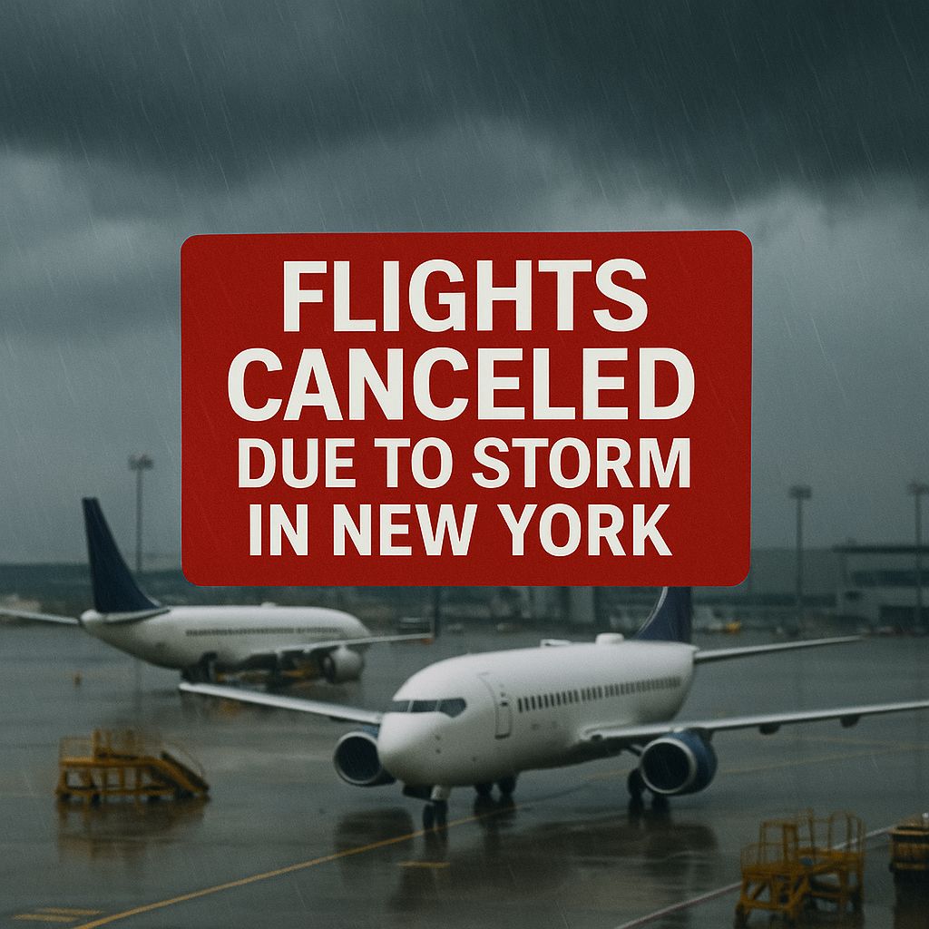 Storm causes cancellation of hundreds of flights in New York | De Último Minuto English