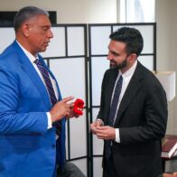 Dominican Consul Jesús “Chu” Vásquez meets with Zohran Mamdani | De Último Minuto English