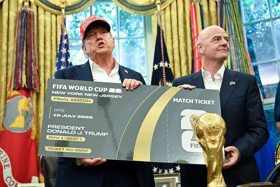Trump announces that the 2026 World Cup draw will be in Washington on December 5th | De Último Minuto English
