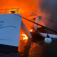 Lightning destroys luxury yacht of businessman Fernando Capellán in Puerto Plata | De Último Minuto English