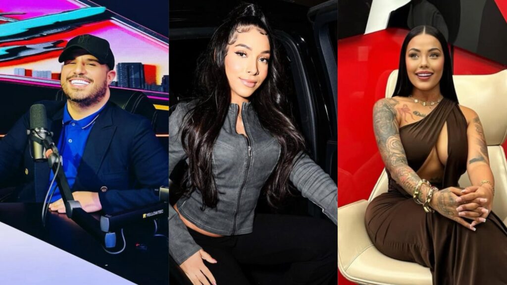Gigi stars in kisses with Mami Kim and Vlady in a "truth or dare" dynamic, at La Casa de Alofoke | De Último Minuto English