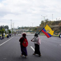 Twelve soldiers injured and 17 detained in protest in which a protester died in Ecuador | De Último Minuto English