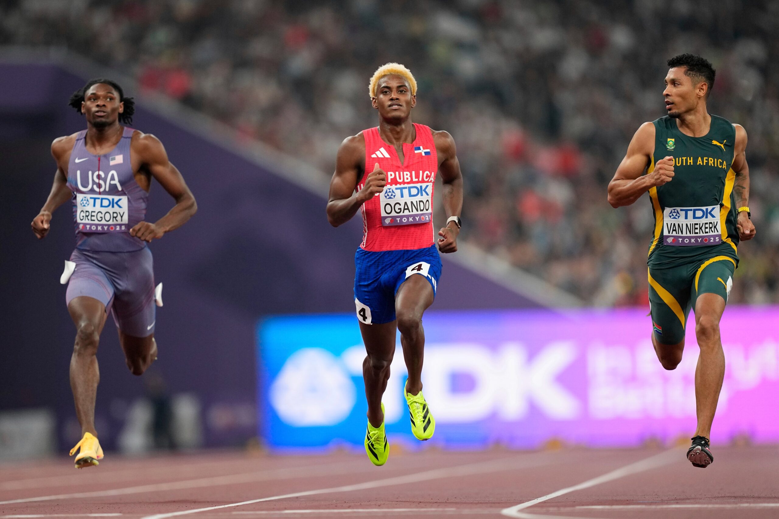 Alexander Ogando finishes sixth in the 200 meters at the World Athletics Championships Tokyo 2025 | De Último Minuto English