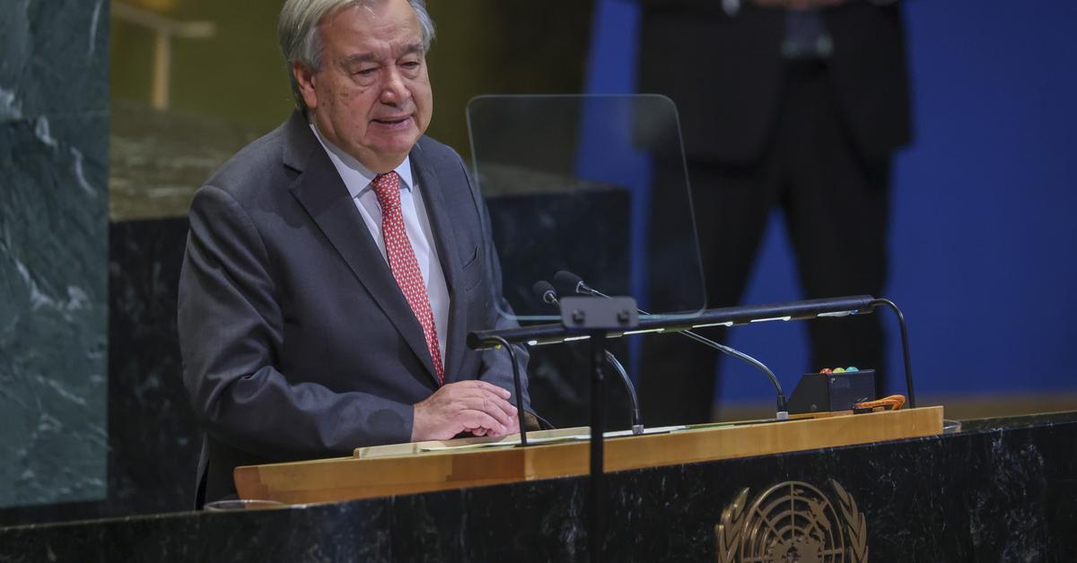 Guterres recalls that a Palestinian state "is a right, not a reward" | De Último Minuto English