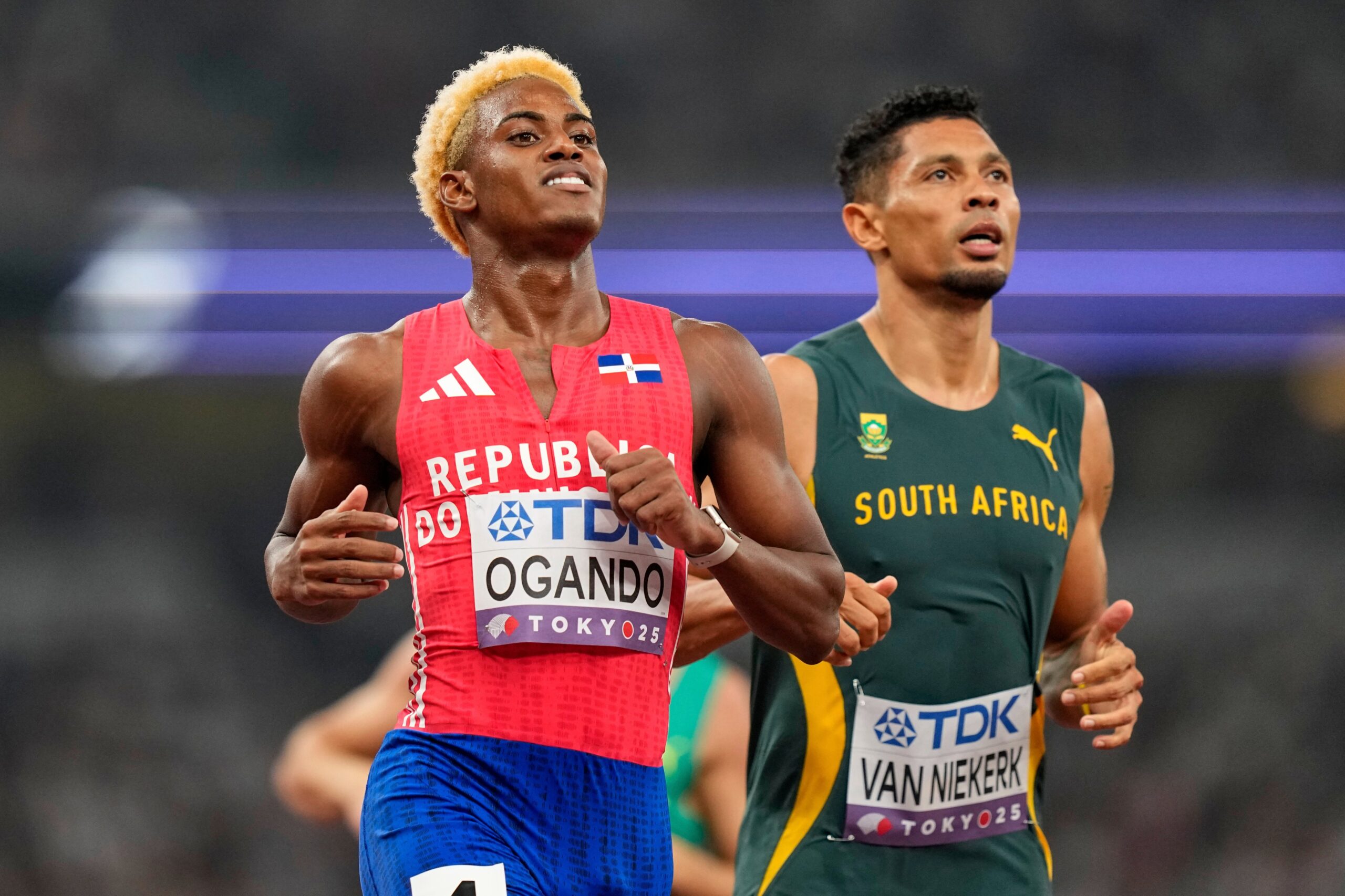 Alexander Ogando qualifies for the 200 meters final at the World Athletics Championships Tokyo 2025 | De Último Minuto English