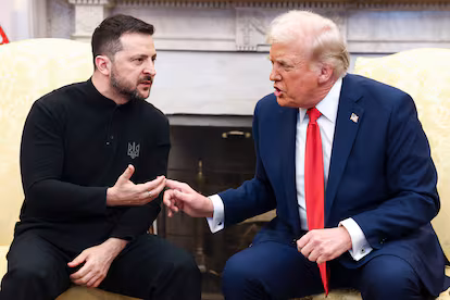 Zelensky thanks Trump for his shift on the disputed territory between Ukraine and Russia | De Último Minuto English