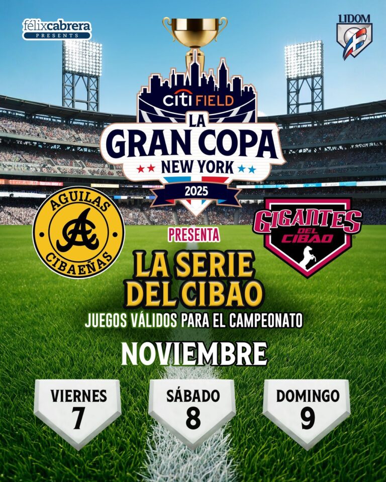 This Friday, ticket presale begins for the Serie del Cibao between Águilas and Gigantes | 6 | This Friday, ticket presale begins for the Serie del Cibao between Águilas and Gigantes | De Último Minuto English