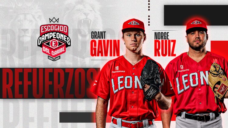 Grant Gavin and Norge Ruiz will reinforce the Escogido Lions' rotation again. | De Último Minuto English