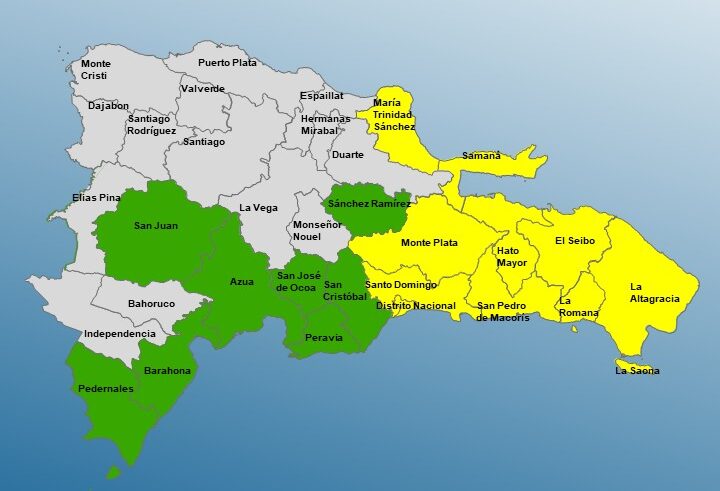 COE raises to 10 the provinces on yellow alert and 8 on green alert due to rains | De Último Minuto English