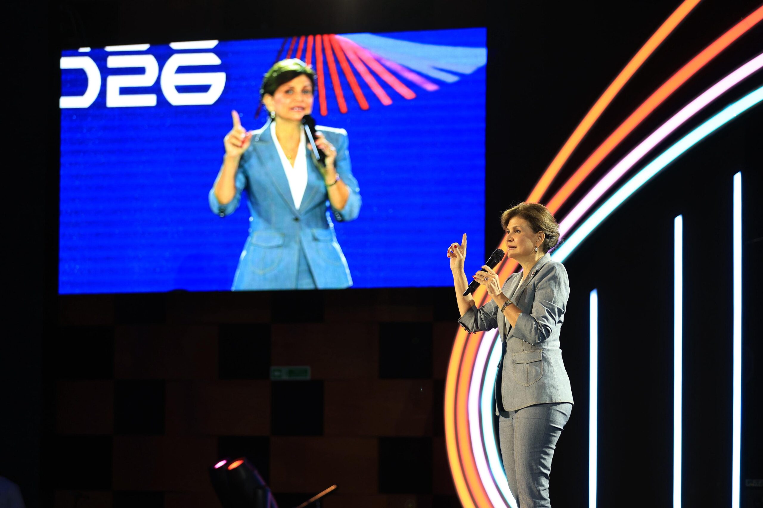 Raquel Peña participates in the presentation of the Organizing Committee of the 2026 Central American and Caribbean Games | De Último Minuto English