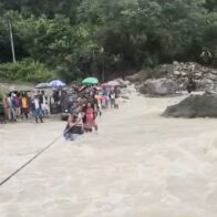 Odyssey in El Pinar: Pregnant woman rescued from rising river due to rains | De Último Minuto English