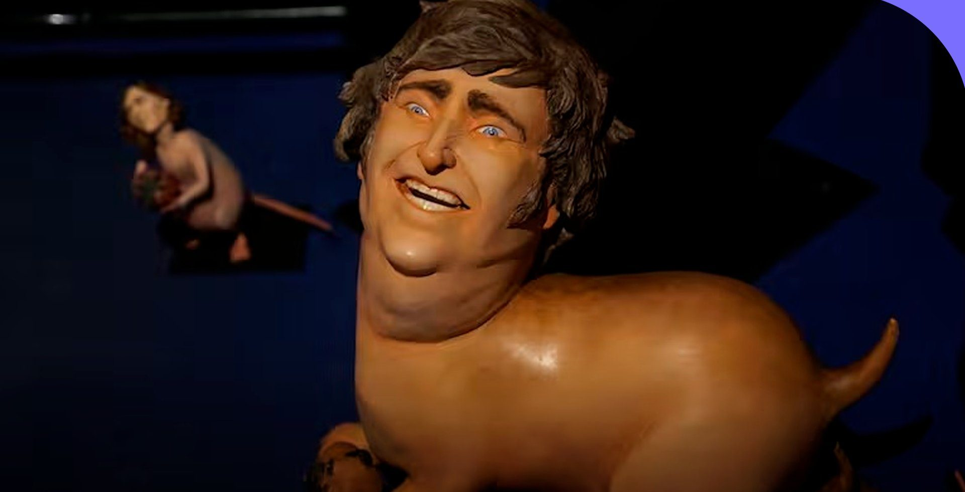 Netanyahu figure installed as Chucky and Milei as Trump's dog in Madrid museum | De Último Minuto English