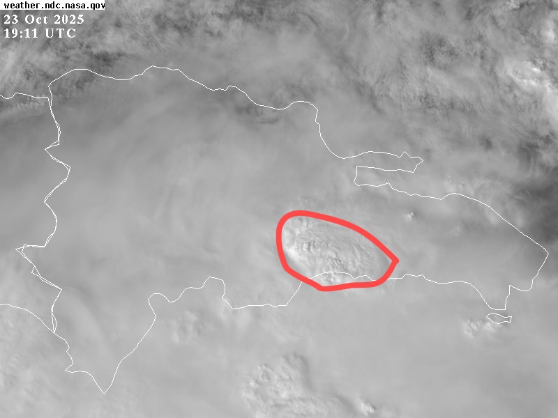 Storm Melissa will cause heavy rains in Greater Santo Domingo and the South during the afternoon and evening of this Thursday | De Último Minuto English