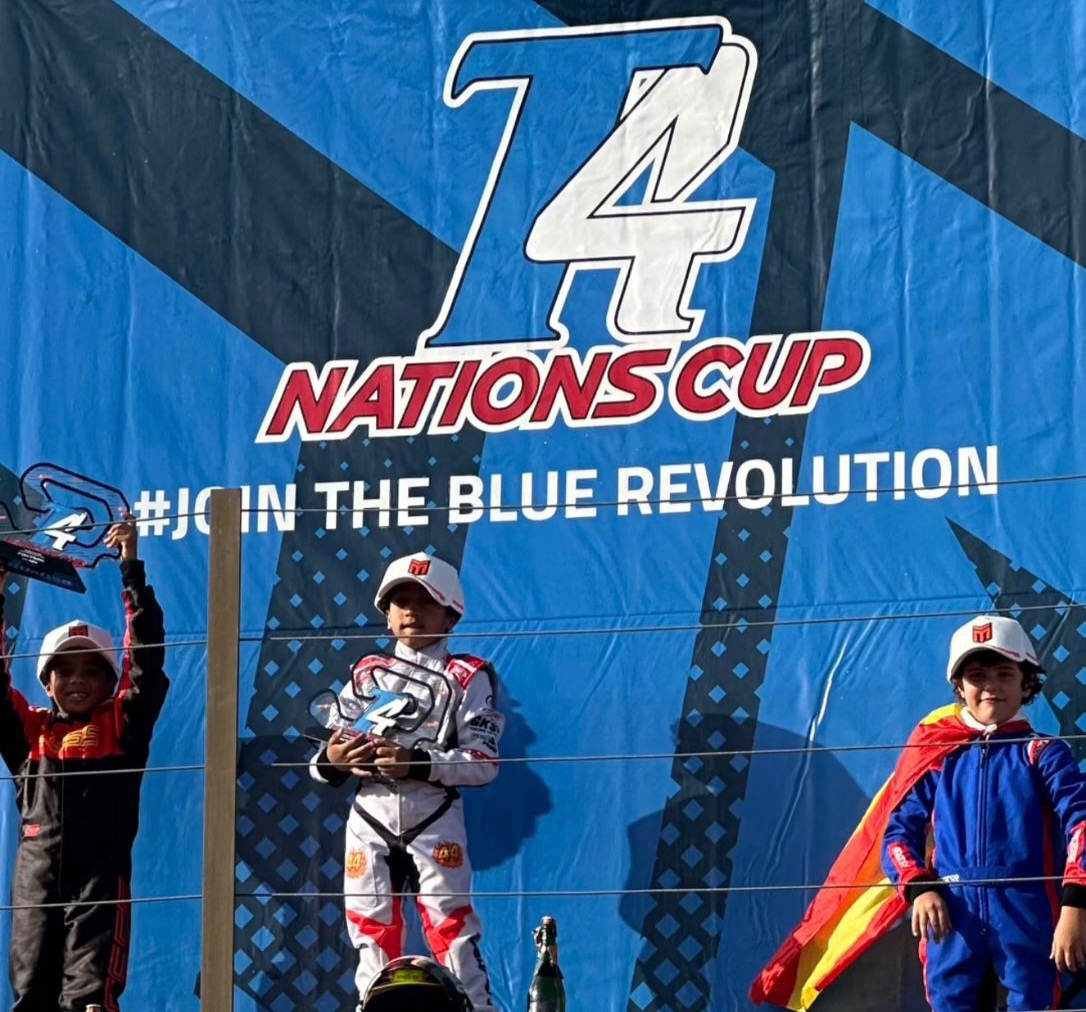 Dominican Boy Ethan Pichardo Bello wins the T4 Nations Cup and becomes Karting World Champion in Spain | De Último Minuto English