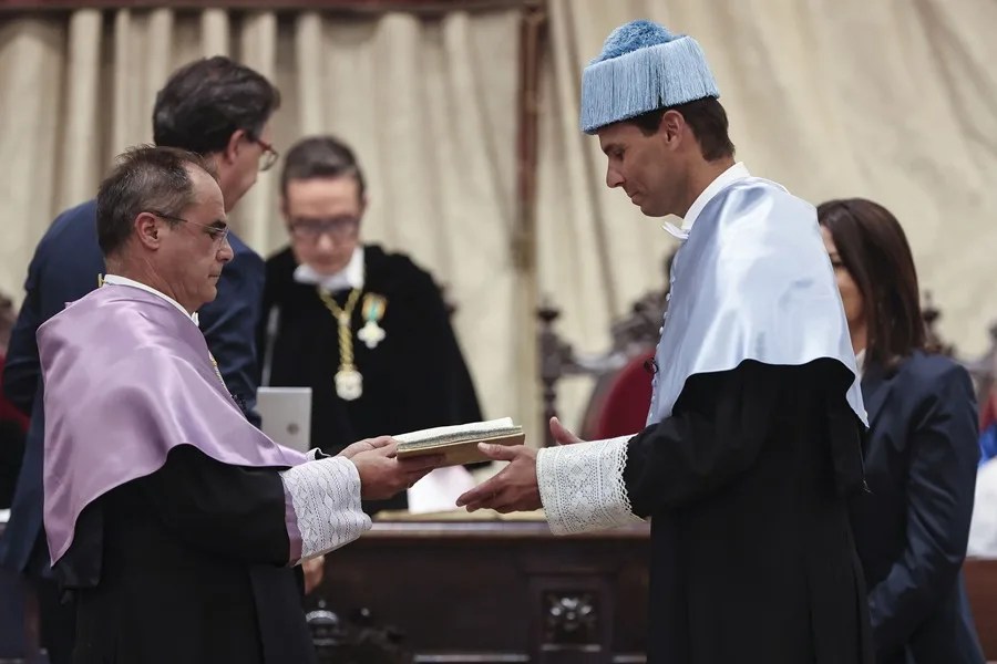 Nadal, honorary degree from the University of Salamanca, defends sport as a bridge of "cordiality and respect" | De Último Minuto English
