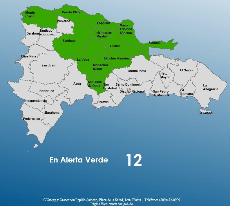 COE issues green alert for twelve provinces due to rain | De Último Minuto English