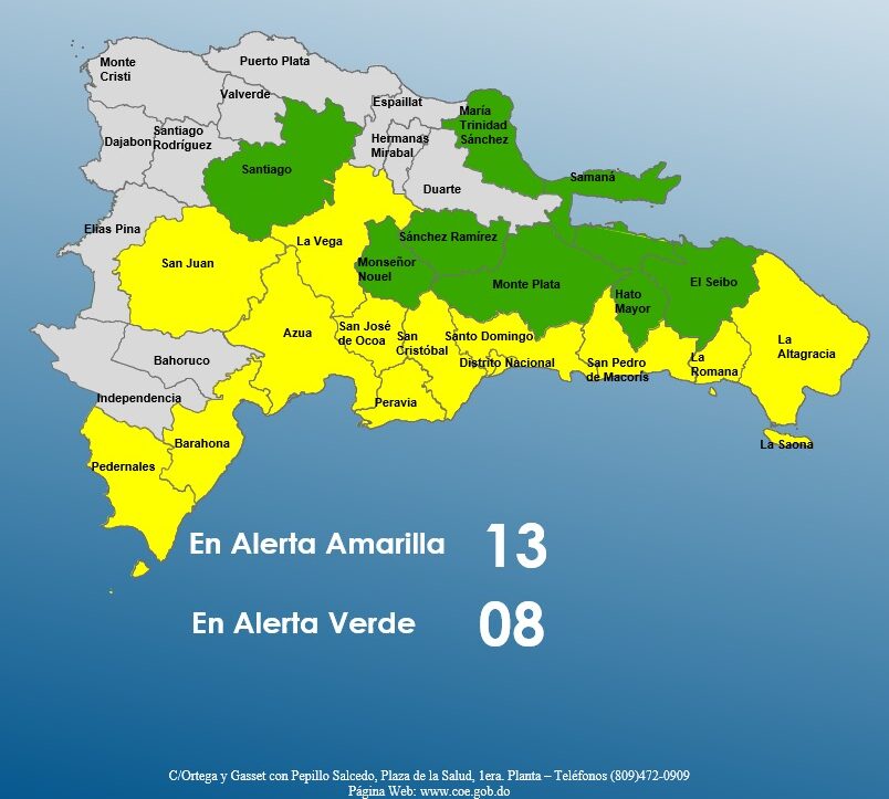 COE increases alert to 21 provinces and warns of "very significant" rains in the coming days | De Último Minuto English