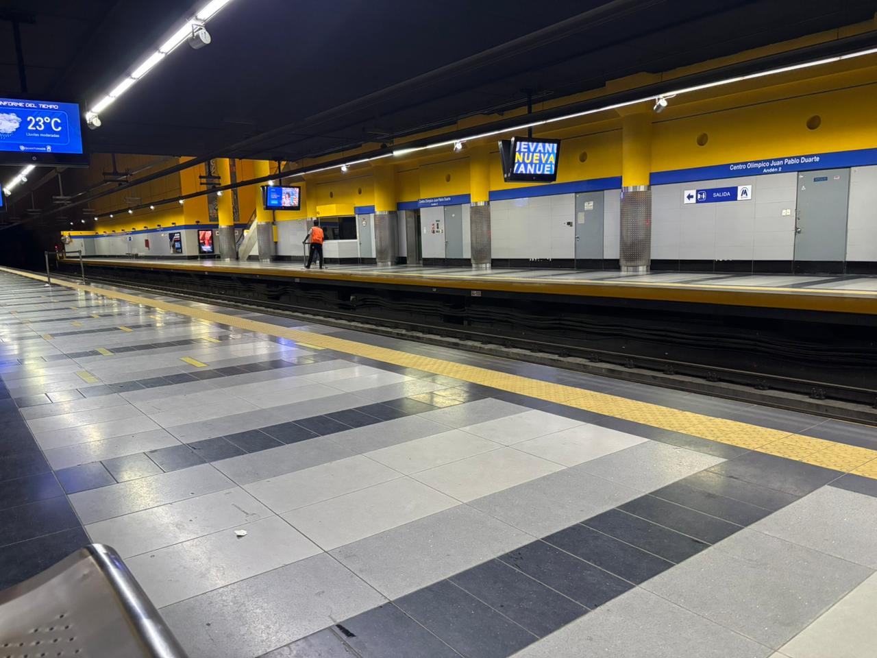Subway stations look desolate in the face of tropical storm Melissa | De Último Minuto English