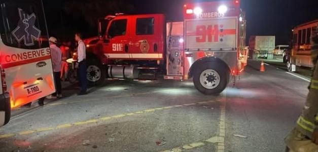 Three German tourists in delicate condition after accident on the East Tourist Boulevard | De Último Minuto English