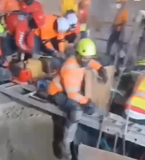 Civil Defense rescues two workers alive after collapse at cement factory in Santiago | De Último Minuto English