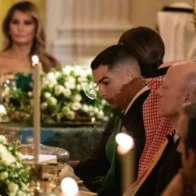 Cristiano Ronaldo dines with Trump at the White House as part of the Saudi Arabian delegation | De Último Minuto English
