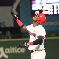 Lake signs historic hit 500, but Eagles stop Escogido 4-1 | De Último Minuto English