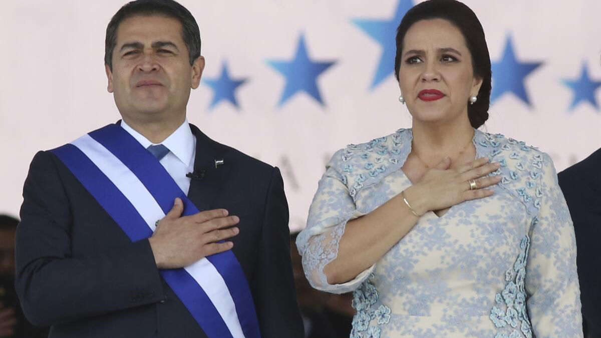 Wife of Honduran ex-president imprisoned in the US thanks Donald Trump for future pardon | De Último Minuto English