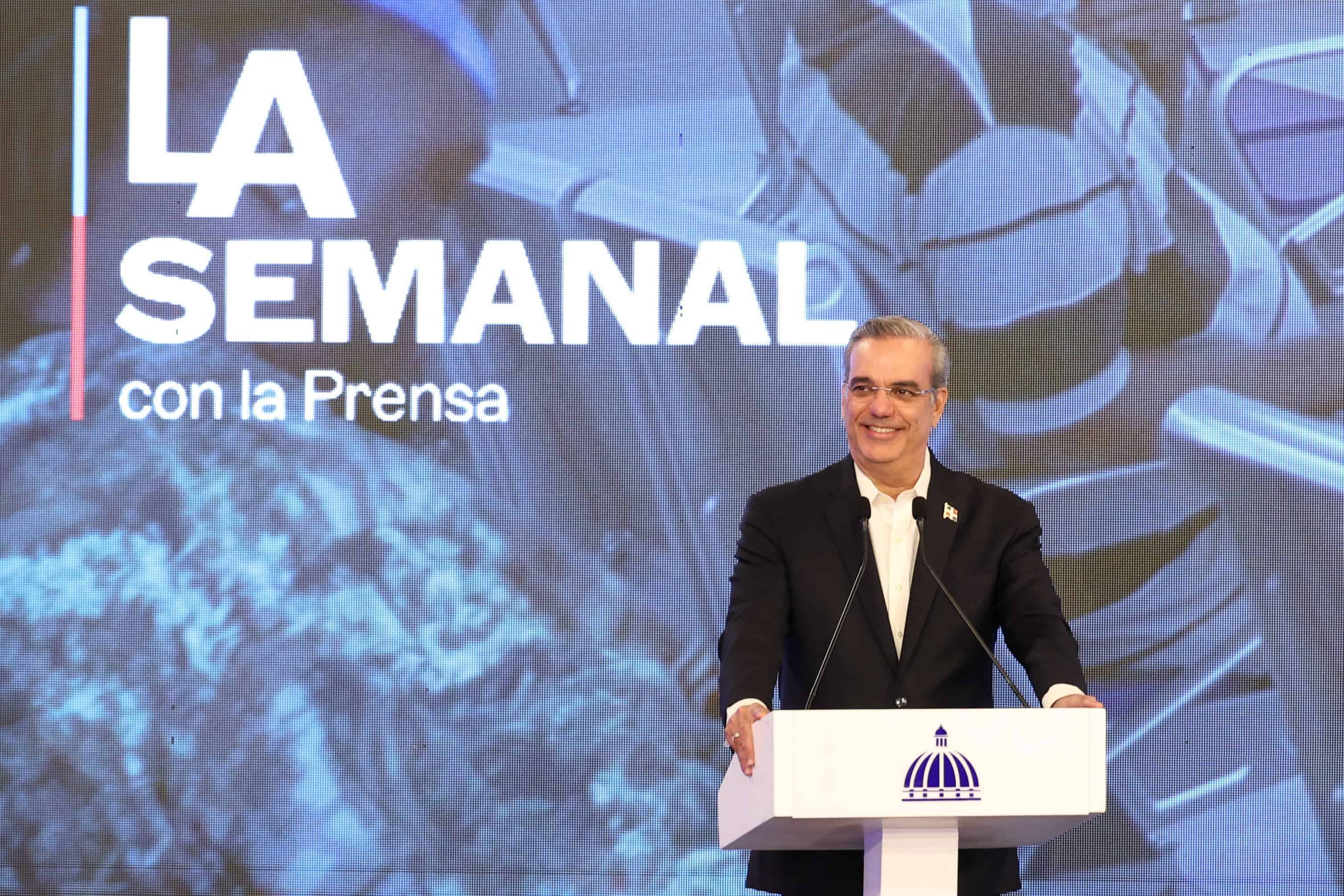 "Let them go dressed for Christmas": Abinader's comment on march called by Fuerza del Pueblo | De Último Minuto English