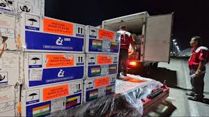 Venezuela receives 1,285,000 doses of different types of vaccines from India | De Último Minuto English
