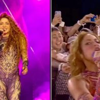 Shakira stars in a tense moment after a fan pulls her hair | De Último Minuto English
