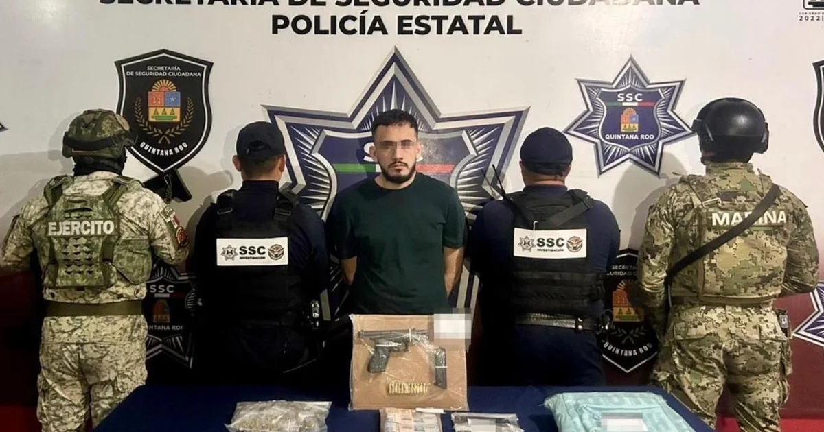 Regional leader of the Jalisco New Generation Cartel arrested in the Mexican Caribbean | De Último Minuto English
