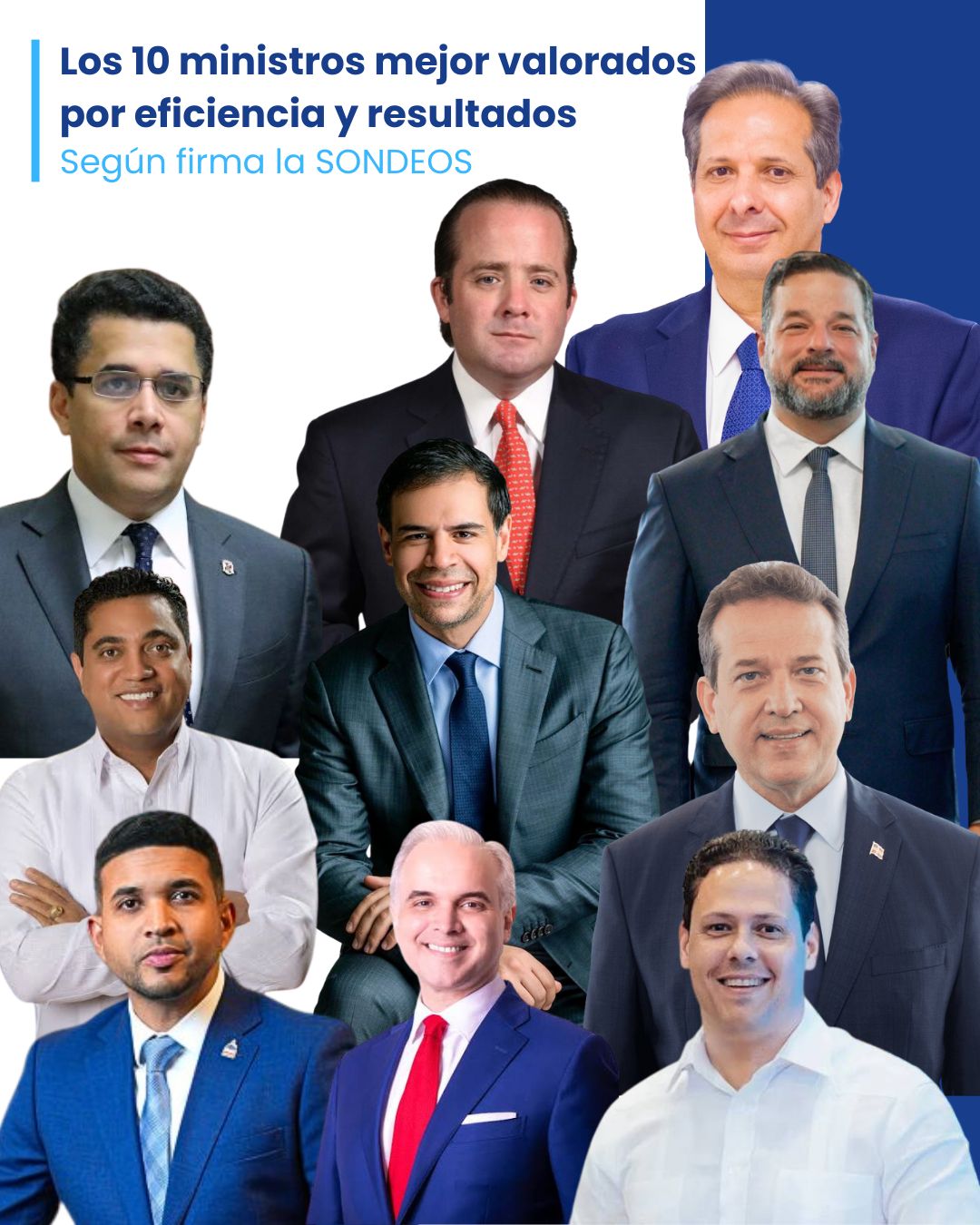 SONDEOS highlights the best-rated ministers for efficiency and results at the end of 2025 | De Último Minuto English